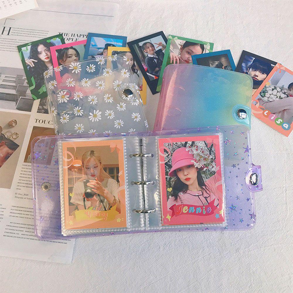 Solighter Album Foto Mini Dengan 3 Ring Binder Untuk Koleksi