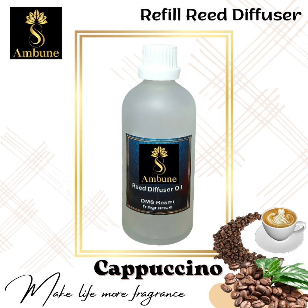 Reed Diffuser Cappuccino Pengharum Ruangan 100 ml Ambune