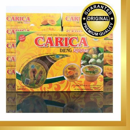 

(DIST. RESMI) Carica Dieng Agripina 6 Cup (@250gr) - Khas Wonosobo