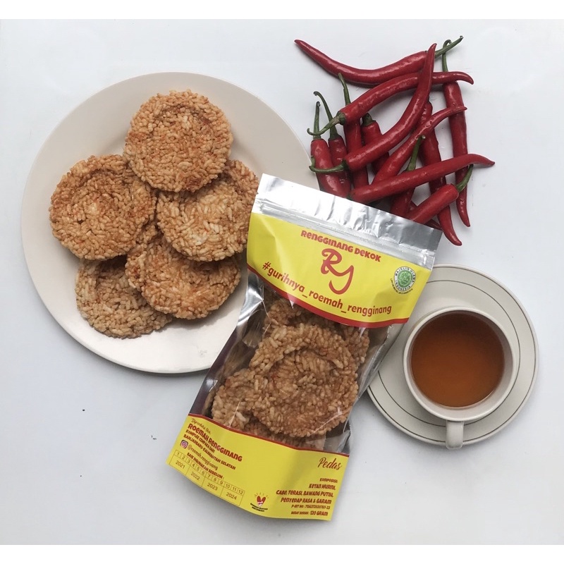 

Rengginang dekok pedas 120 gram