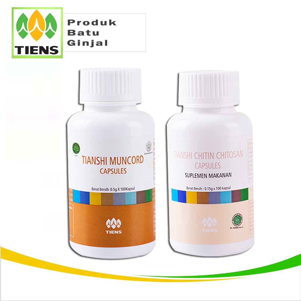 Vitamin Alami Untuk Batu Ginjal Tiens Chitosan + Muncord