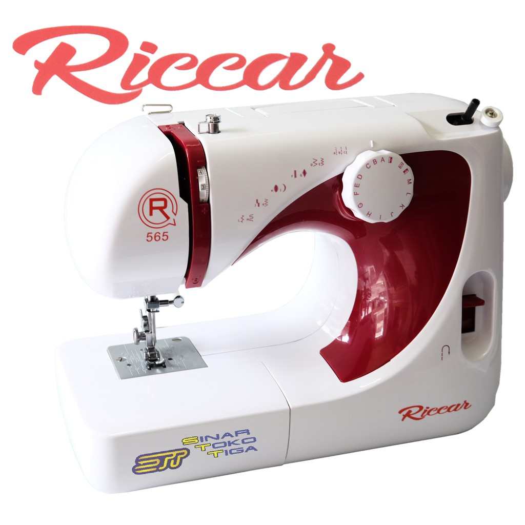 MESIN JAHIT MURAH RICCAR 565 PORTABLE