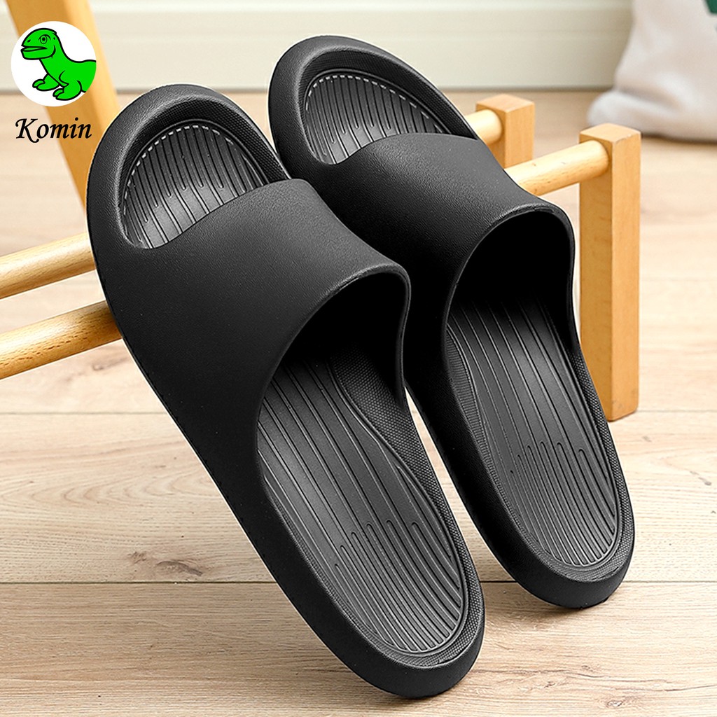 Sandal Selop Polos Pria Import Sandal Cowok Polos Slip On Simple Keren Murah Minimalis