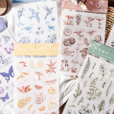 

HI113 Stiker Forest Life untuk Dekorasi Jurnal Diary DIY