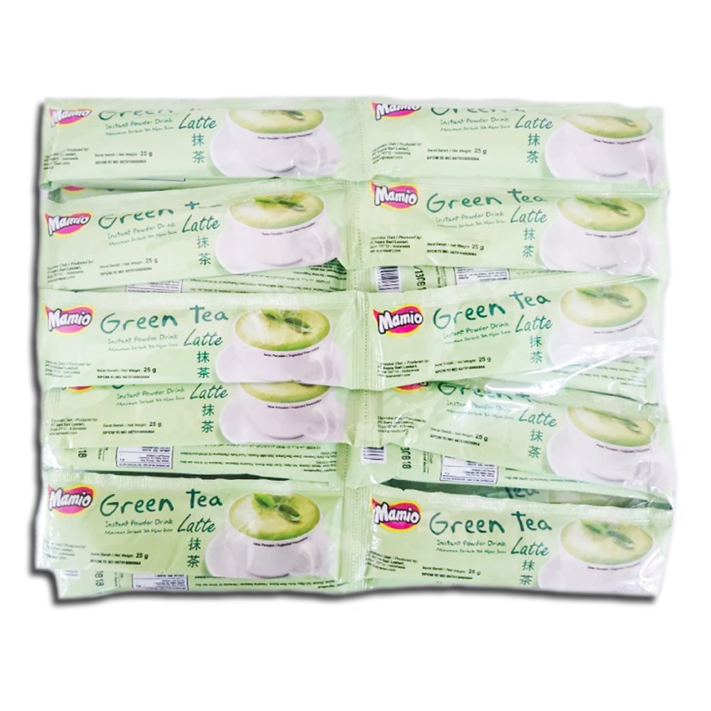 Mamio Green Tea Latte 30 Sachet