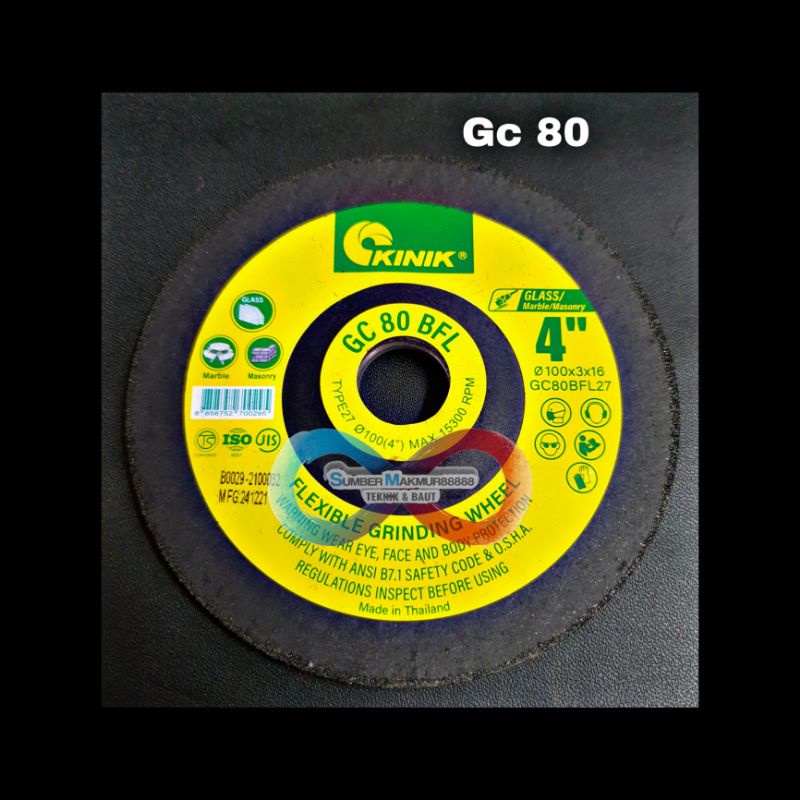 Batu gerinda kinik flexible gc 80