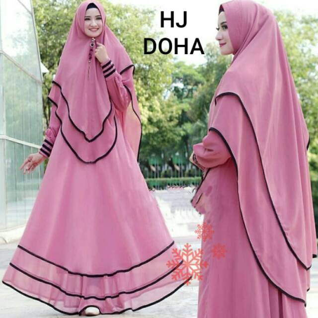 AF-Syari Doha/Syari warna/fashion muslim