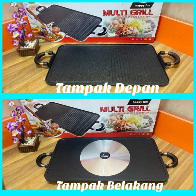 MULTI GRILL PAN Q2 8516 TEMPAT PANGGANGAN GRILL BBQ