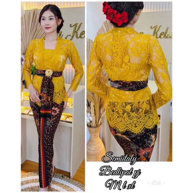 set kebaya jadi semi italy