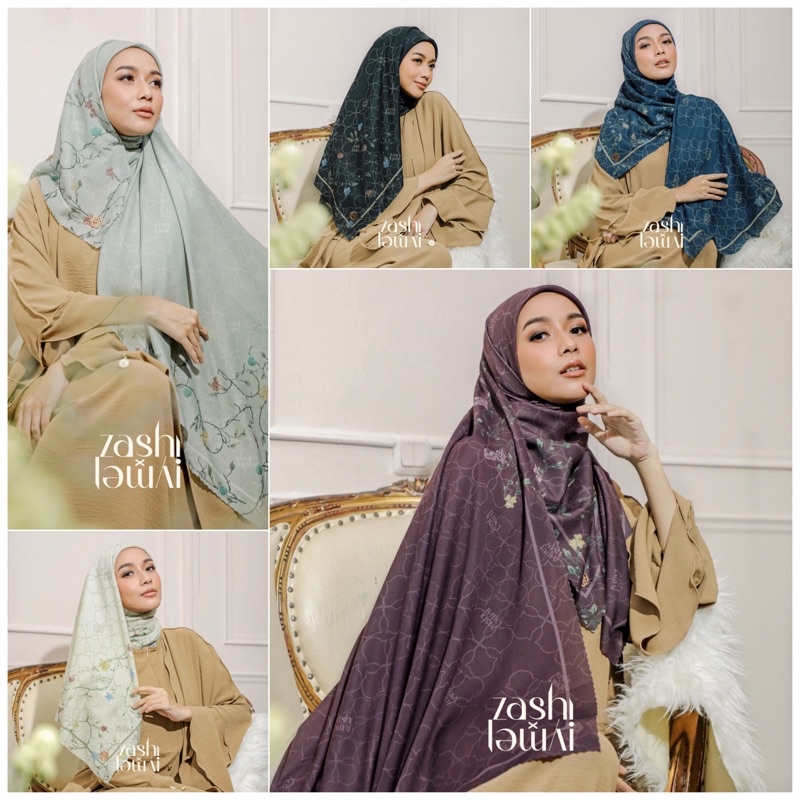 ZASHI X IYMEL ALYSA SCARF by Zashi.id