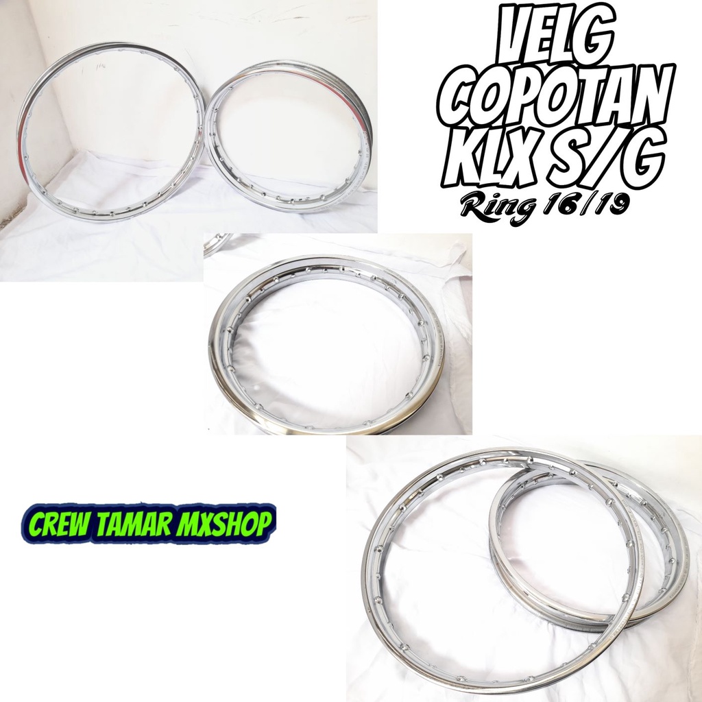 Velg KLX 150 S/G Original Copotan Motor Kawasaki KLX 150 S/G READY SIAP KIRIM