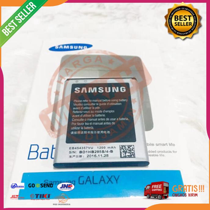 Acc Hp Baterai Samsung Eb454357Vu Samsung Young S5360 Waves5380 Pocket