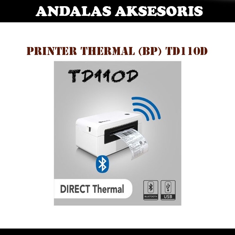 PRINTER THERMAL BARCODE BLUEPRINT A6 BP-TD110D