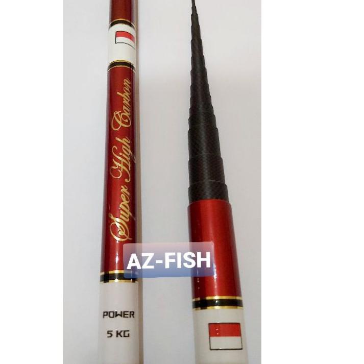 Grosiran Murah [Bayar ditempat] TEGEK GAMARU RED SHARK 270.360.450 (ros 36cm)