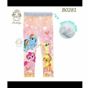 Celana Legging Anak Perempuan Little Pony Import LT445LT