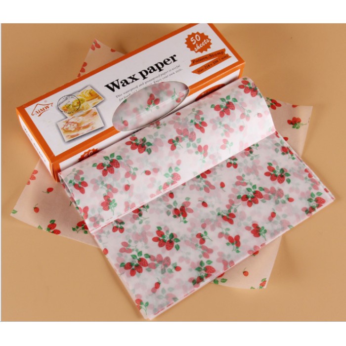 

Takarsendok- Kertas Minyak, Kertas Lilin Makanan, Kertas Packing Makanan Souvenir - 1 Lembar