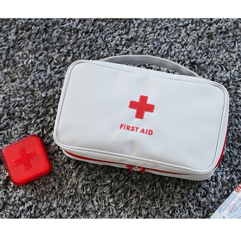 Tempat Obat P3K / Medicine Bag Organizer / First Aid Pouch SIZE L J37