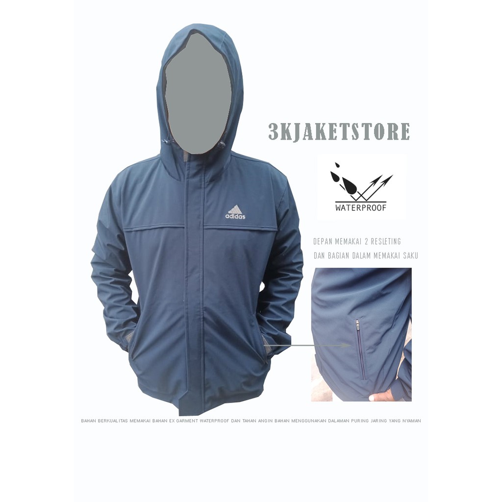 Jaket adidas waterproof
