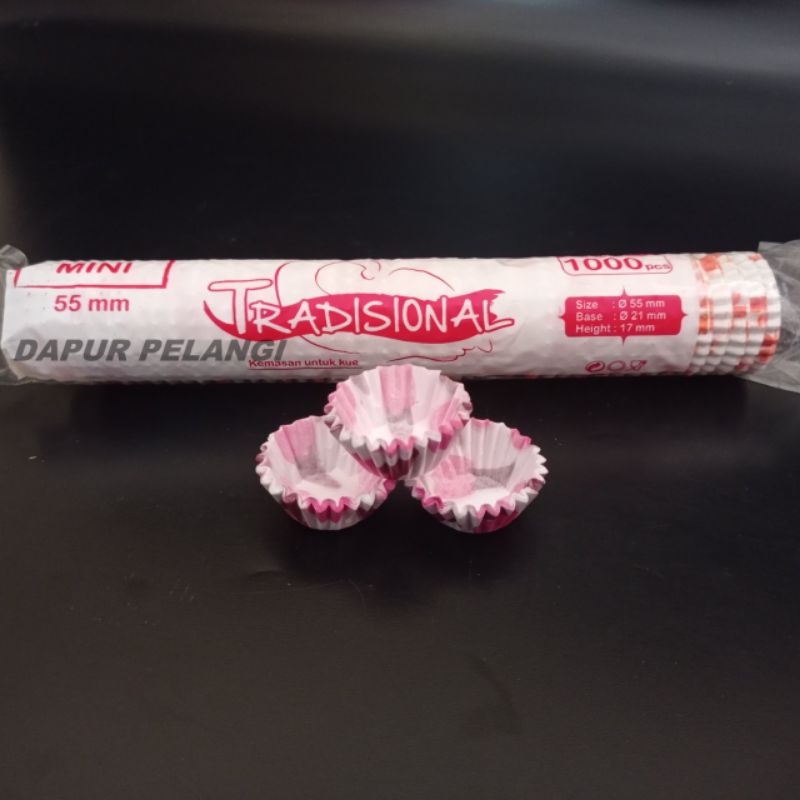 Cup Kue/Cup Kertas/Cup Kue tradisional 5.5mm