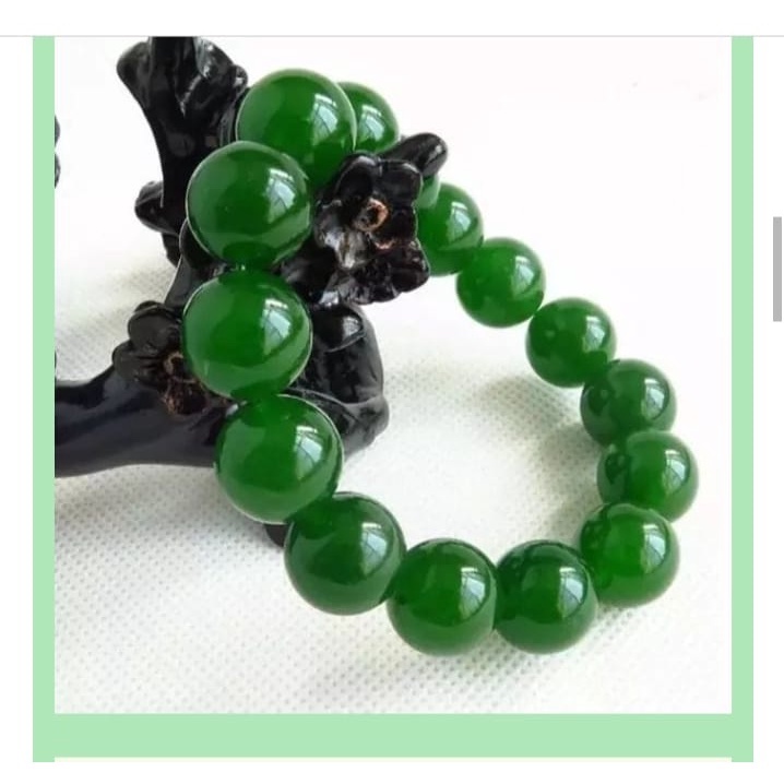 TERLARIS ..GELANG GIOK NATURAL TAIWAN ASLI