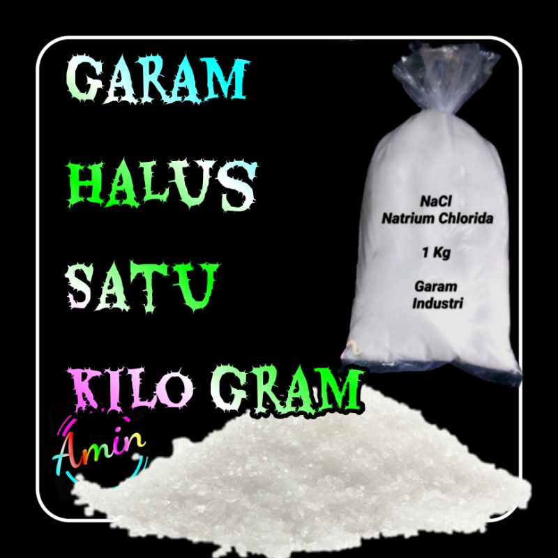 

Garam Halus Industri 1 Kg Pengental Sabun Liquid