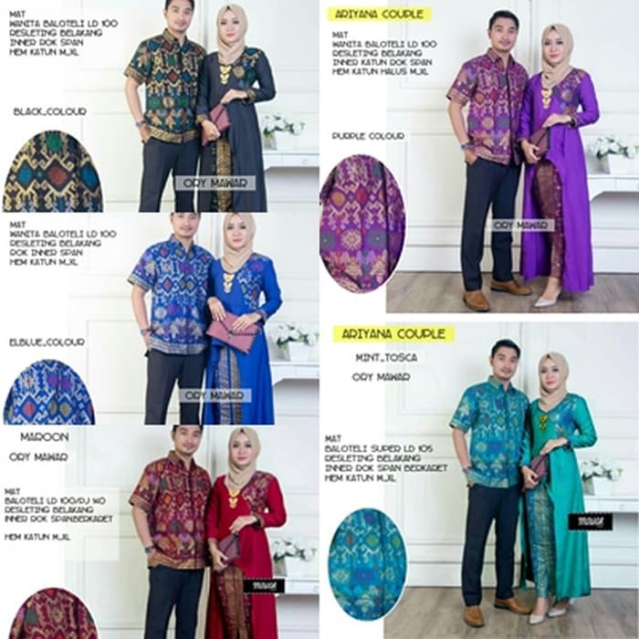 Super Sale sarimbit batik/ batik couple/ batik seragam /sarimbit ariyana balotelPremium