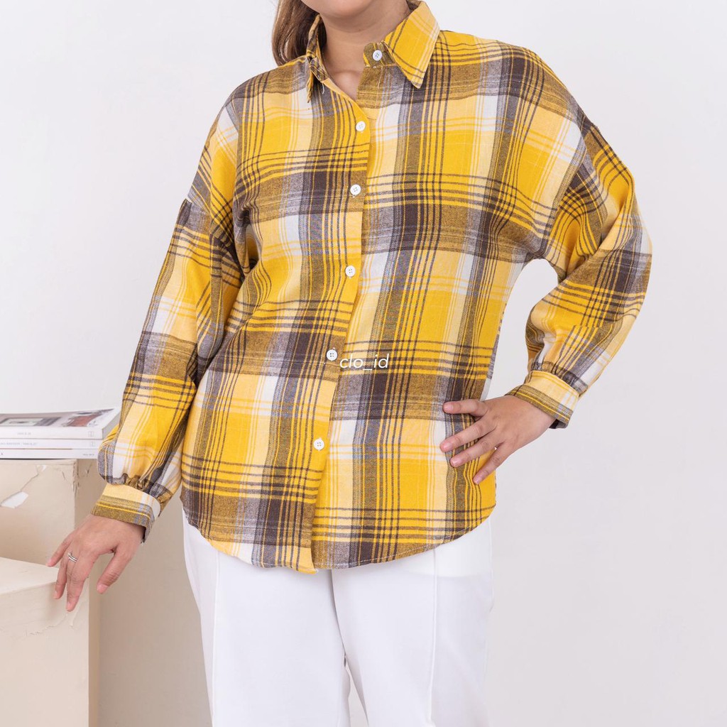 FLANELA SHIRT PALETTE 2-F-Yellow