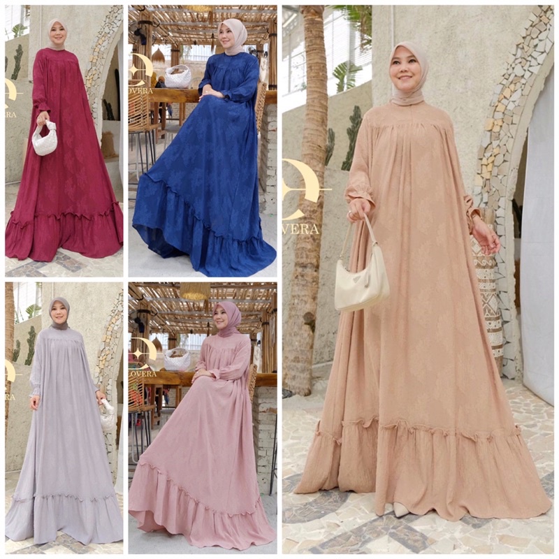 Gamis Muslim Maxi Dress Miema ORI D'lovera