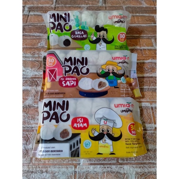 

Mini Pao isi coklat/ayam/sapi isi 30pcs