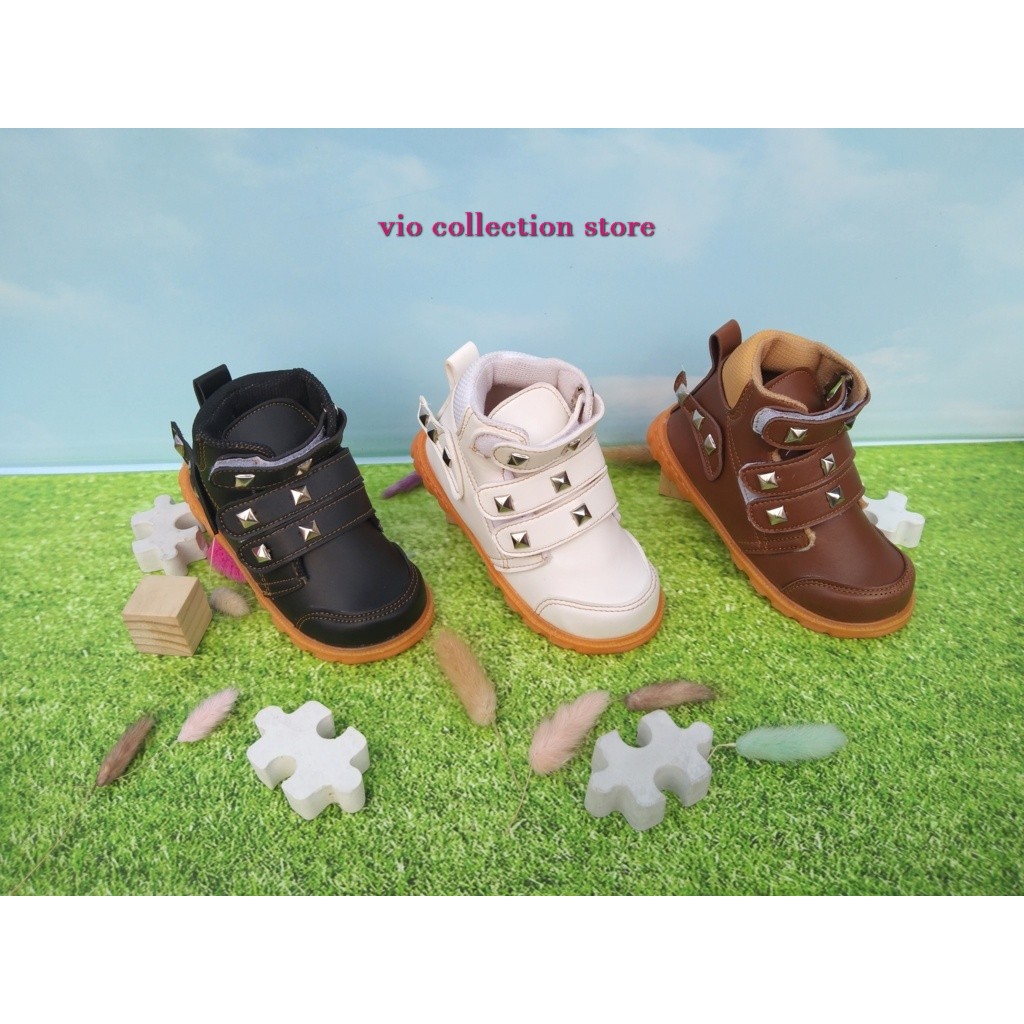 PROMO - SEPATU BALITA - SEPATU BABY - SEPATU ANAK LAKI LAKI - SEPATU MURAH - MODEL DOCMART - C67