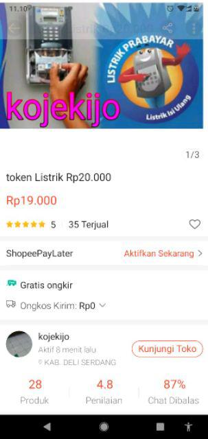 Botol Air Minum 1000 Ml