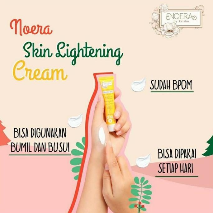 Noera Skin Lightening Cream - Armpit Cream Pemutih Lipatan Pemutih Ketiak Pemutih Selangkangan BPOM - Official Asli Grosir Murah 100%l