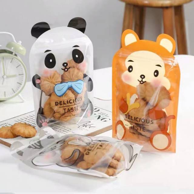 packaging lucu , ziplock bag edisi animal | ziplock bag kekinian