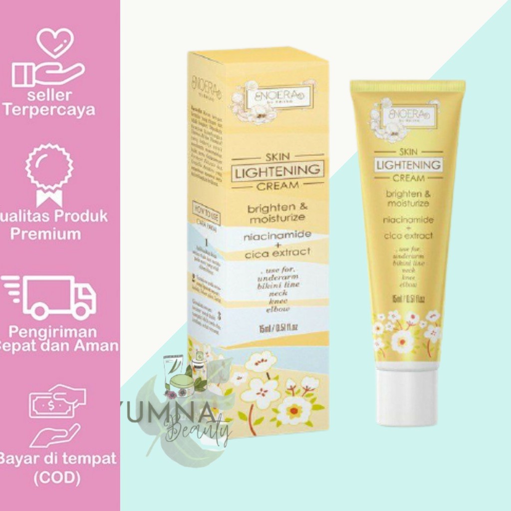 NOERA SKIN LIGHTENING CREAM - Armpit Cream Bekas Luka Ketiak Siku
