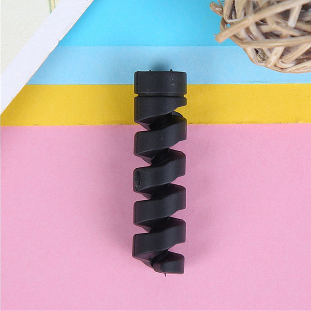 Quinton10pcs / Set Winder Organizer Proteksi Kabel Data / Earphone Multi Warna