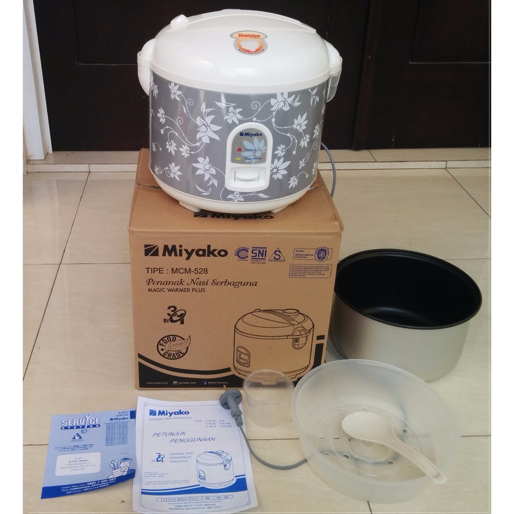 Miyako MCM528 Grey Rice Cooker 1.8 L / Miyako MCM-528 / MCM 528