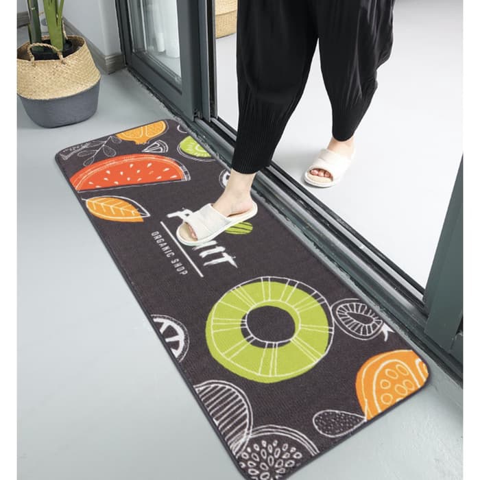 TOKOMUDA Keset Kaki Pintu Kamar Antislip Keset Dapur Kitch Trendy Door Floor Mat Trendy 2in1 LWK02