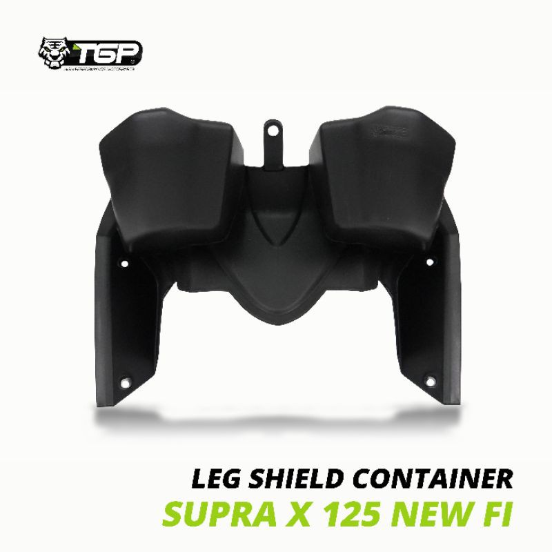 Leg shield container Supra X 125 FI New TGP aksesoris variasi keranjang motor