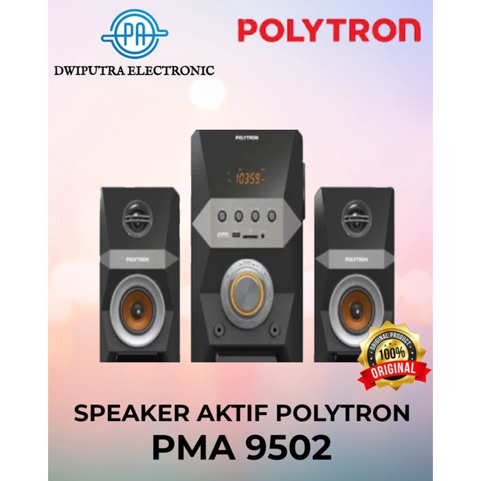 Speaker Aktif Polytron Pma 9502 Pma-9502 Murah Promo