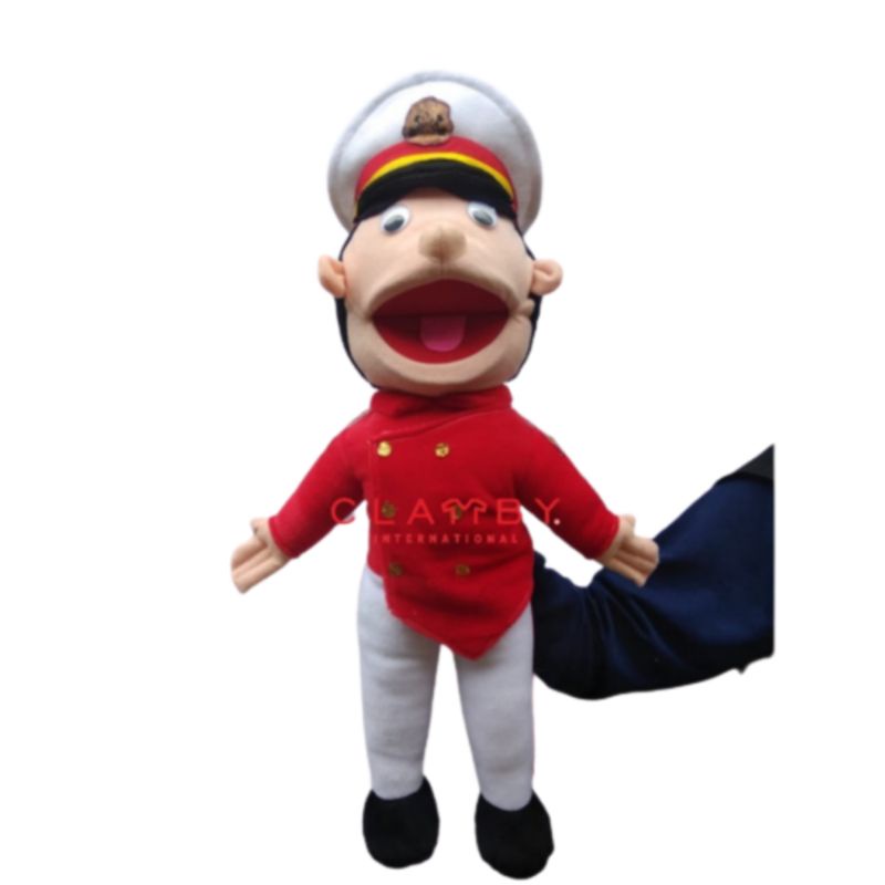 Handpuppet Boneka Tangan Akpol | Boneka Mainan Edukasi | Muppet Mulut Gerak