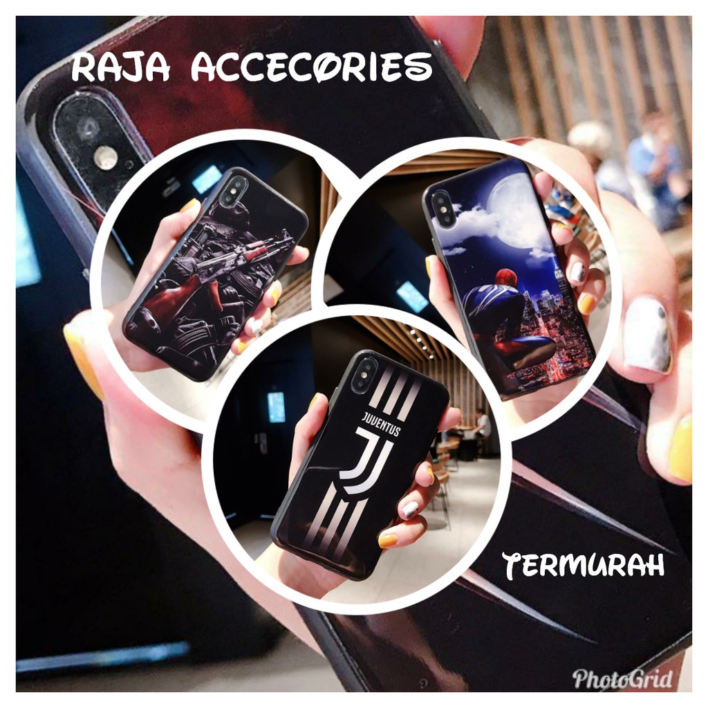 SOFTCASE KARAKTER CHAMPIONS JAWARA REDMI NOTE8 REDMI8 NOTE9 NOTE7 4X 9A 7A NOTE9PRO REALME2PRO