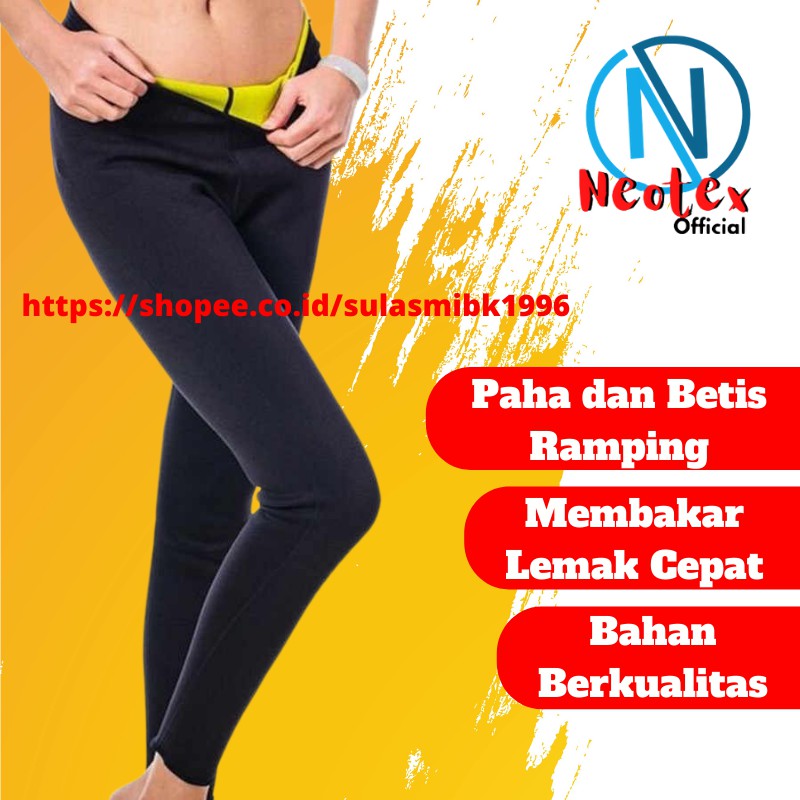 Celana Korset Pelangsing Long Pant Hot Shaper Model Panjang Korset Celana Pelangsing Perut