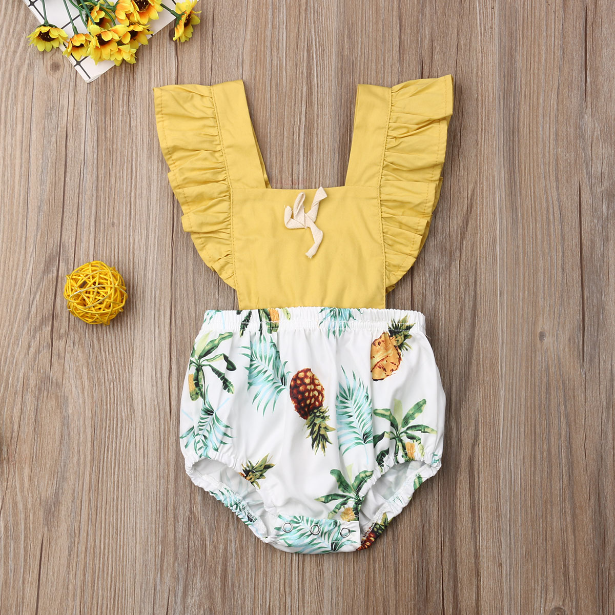 pineapple baby girl clothes