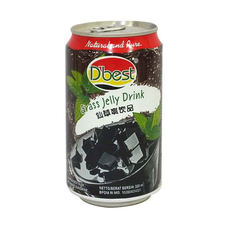 

1 DUS CINCAU DBEST MINUMAN KALENG D'BEST CINCAU GRASS JELLY DRINK