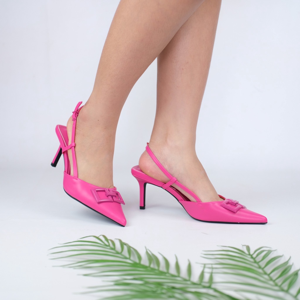 [7.7 Boombastis Sale⚡] - SEPATU WANITA SLINGBACK ZS423 PREMIUM IMPORT