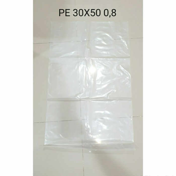 

Ginger- Kantong Plastik Bening ukuran 30x50 cm - PE 30x50 cm tebal 0,8m