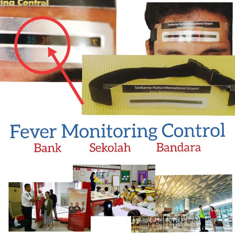 Termometer Suhu Tubuh Monitoring Fever Scan Untuk Memantau Suhu Secara Aktual