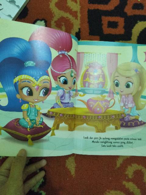 Buku Anak Funtastic - Nickelodeon Shimmer Shine Berhitung 1,2,3!