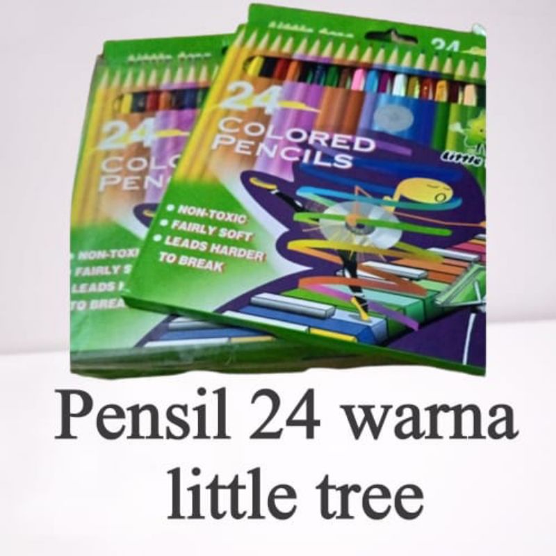 

Pensil warna 24 warna litle trea ( promo )