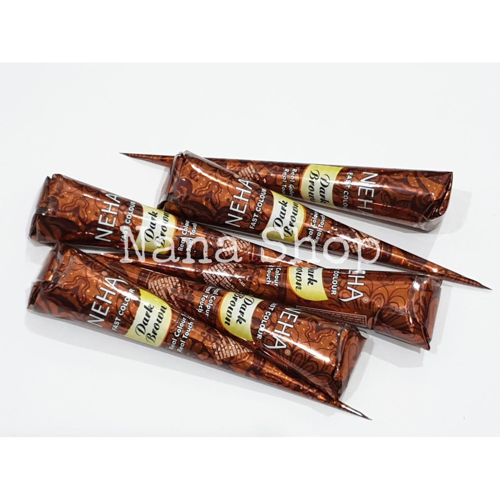 Henna Cone Bpom Henna Paste Murah Henna Kuku dan Tangan Halal Pacar Kuku Halal Hena Neha